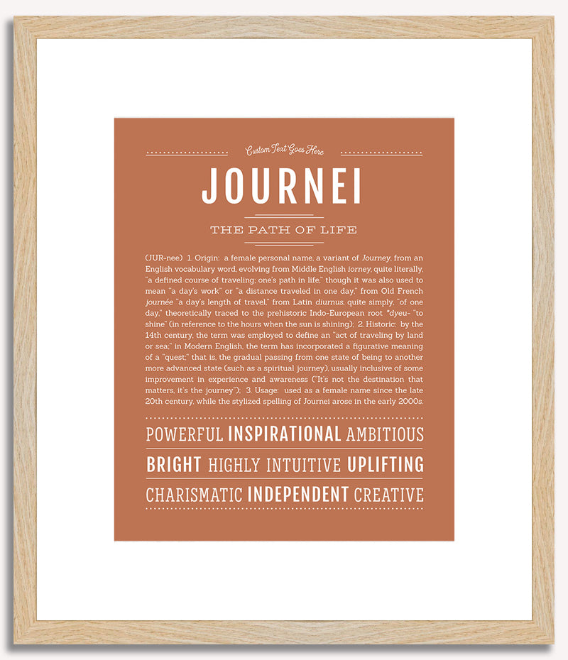Journei | Name Art Print