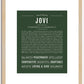 Jovi | Name Art Print