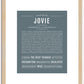 Jovie | Name Art Print