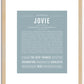 Jovie | Name Art Print