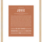 Jovie | Name Art Print