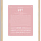 Joy | Name Art Print