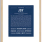 Joy | Name Art Print