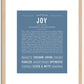 Joy | Name Art Print