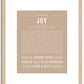 Joy | Name Art Print