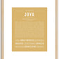 Joya | Name Art Print