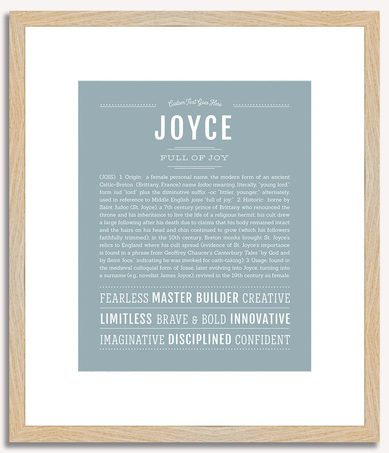 Joyce | Name Art Print