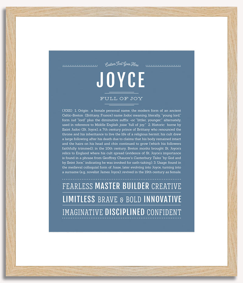 Joyce | Name Art Print