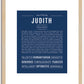 Judith | Name Art Print