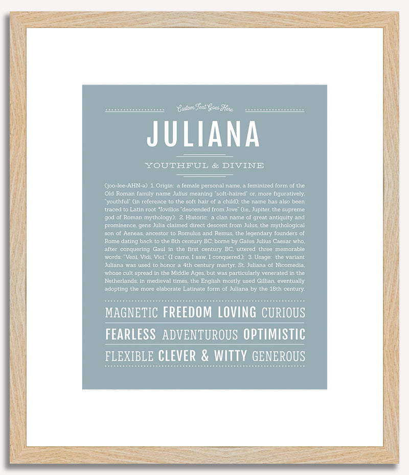 Juliana | Name Art Print