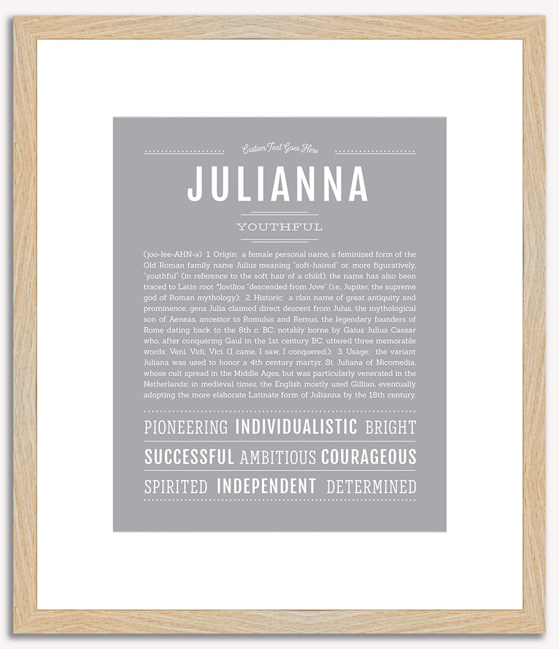 Julianna | Name Art Print