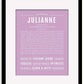 Frame Options | Lilac | Black Frame, Matted