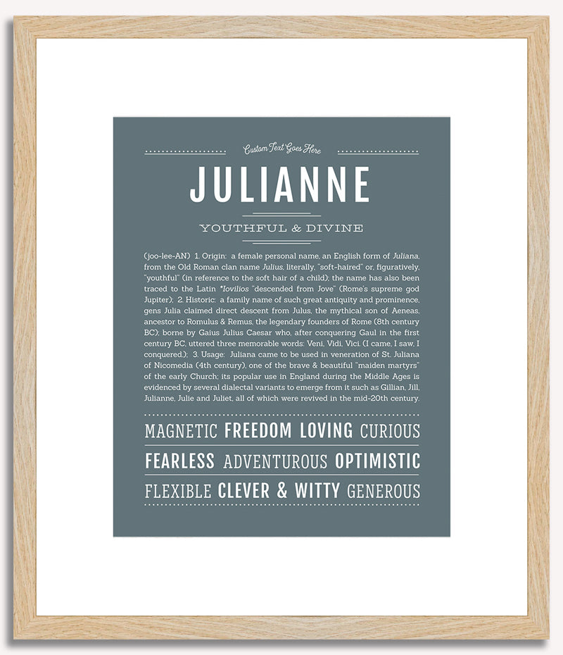 Julianne | Name Art Print