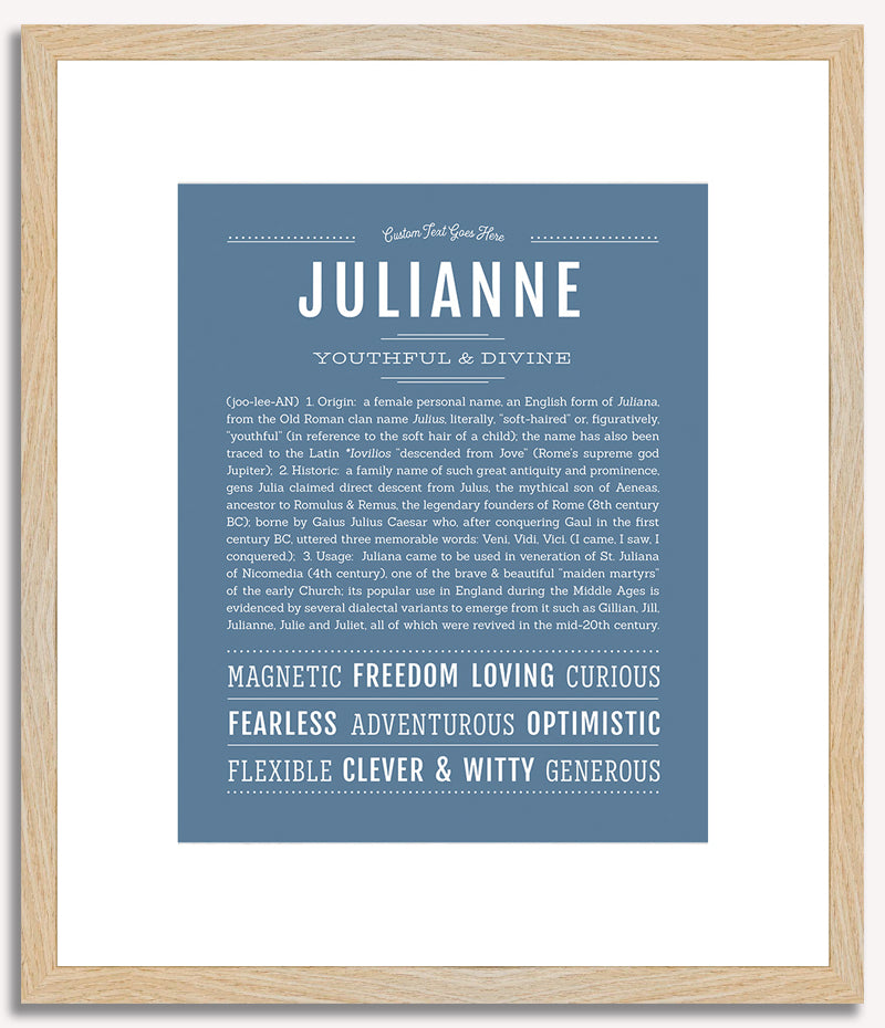 Julianne | Name Art Print