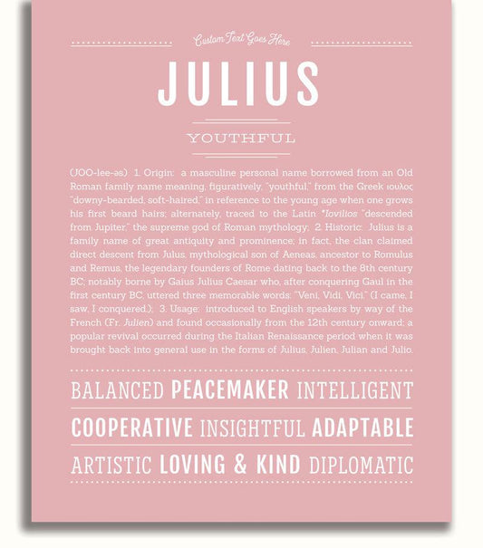 Frame Options | Dusty Rose | No Frame