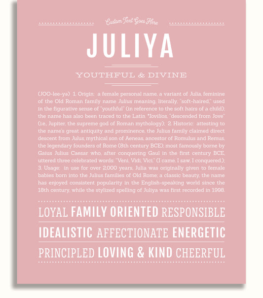 Frame Options | Dusty Rose | No Frame