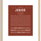 Junior | Name Art Print