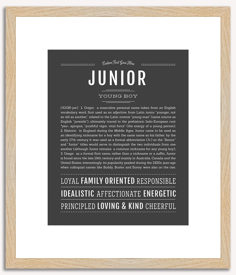 Junior | Name Art Print