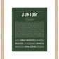 Junior | Name Art Print