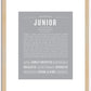 Junior | Name Art Print