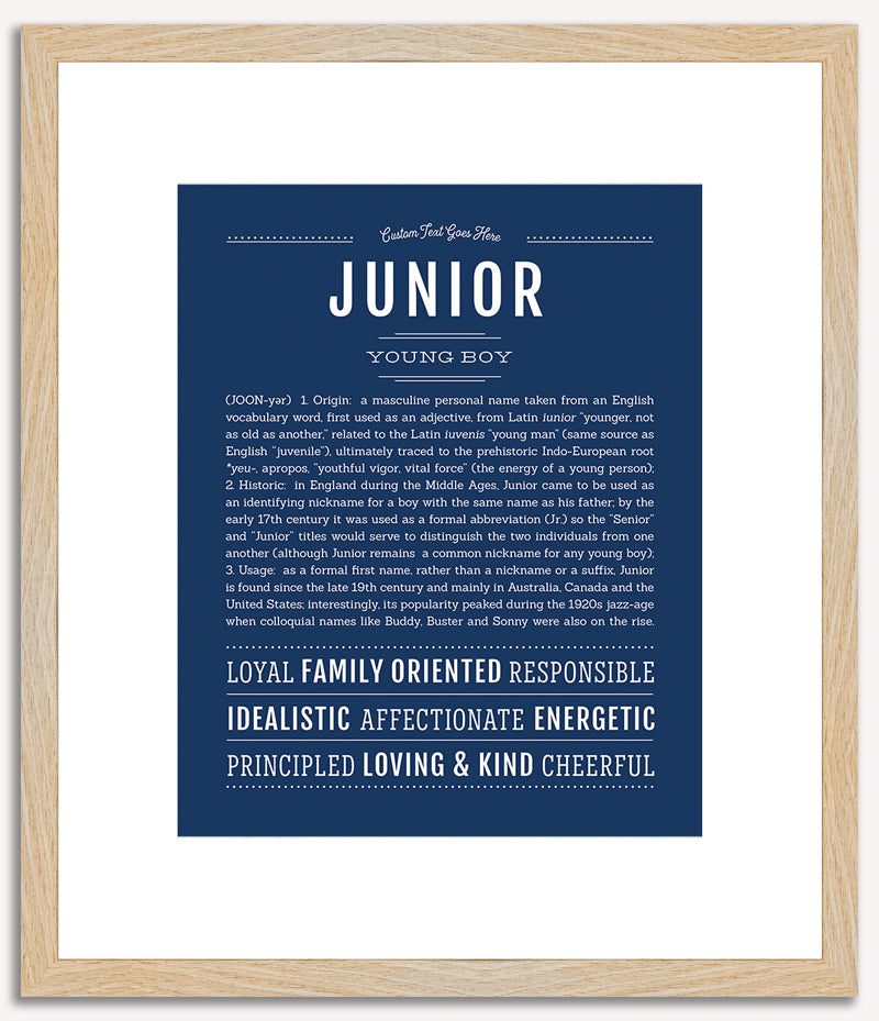 Junior | Name Art Print