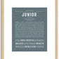 Junior | Name Art Print