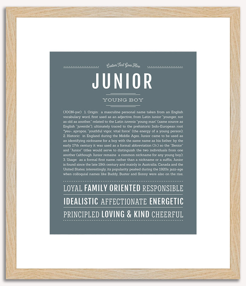 Junior | Name Art Print