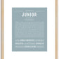 Junior | Name Art Print