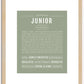 Junior | Name Art Print