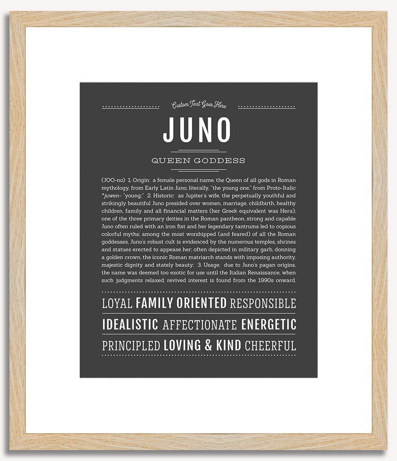 Juno | Name Art Print