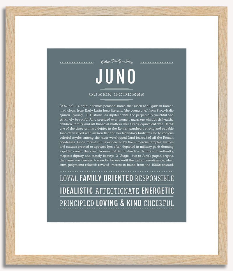 Juno | Name Art Print