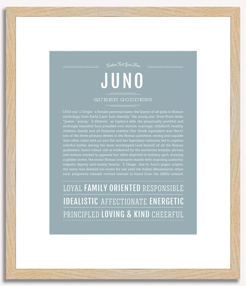 Juno | Name Art Print