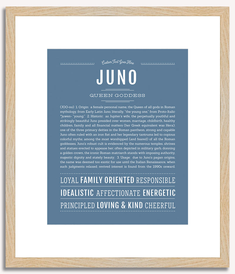 Juno | Name Art Print