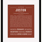 Frame Options | Bordeaux | Black Frame, Matted