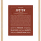 Frame Options | Bordeaux | Maple Frame, Matted