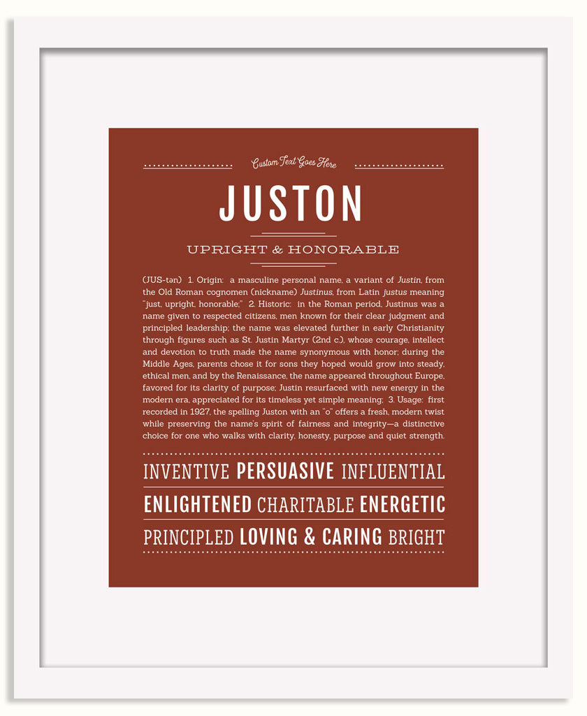 Frame Options | Bordeaux | White Frame, Matted