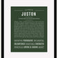 Frame Options | Deep Forest | Black Frame, Matted