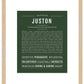 Frame Options | Deep Forest | Maple Frame, Matted