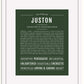 Frame Options | Deep Forest | White Frame, Matted