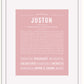 Frame Options | Dusty Rose | White Frame, Matted