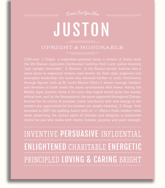 Frame Options | Dusty Rose | No Frame