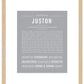 Frame Options | Light Gray | Maple Frame, Matted