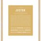 Frame Options | Matte Gold | Maple Frame, Matted