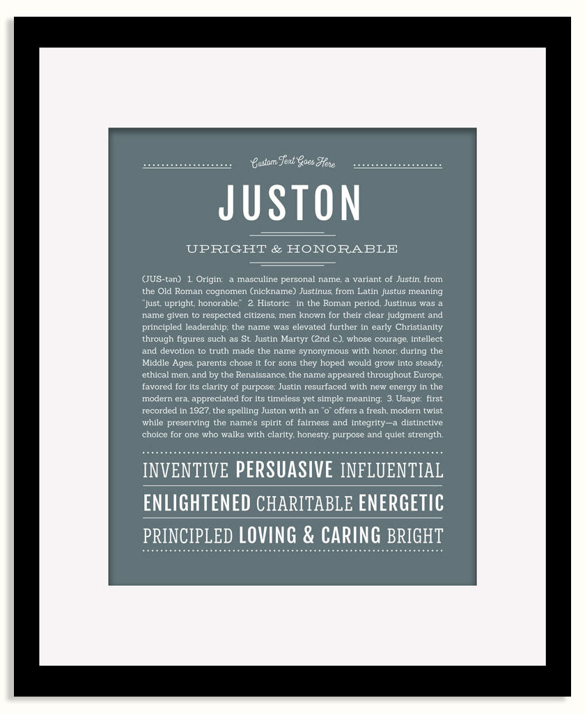 Frame Options | Night Rendezvous | Black Frame, Matted