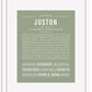 Frame Options | Sage | White Frame, Matted