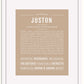 Frame Options | Tan | White Frame, Matted