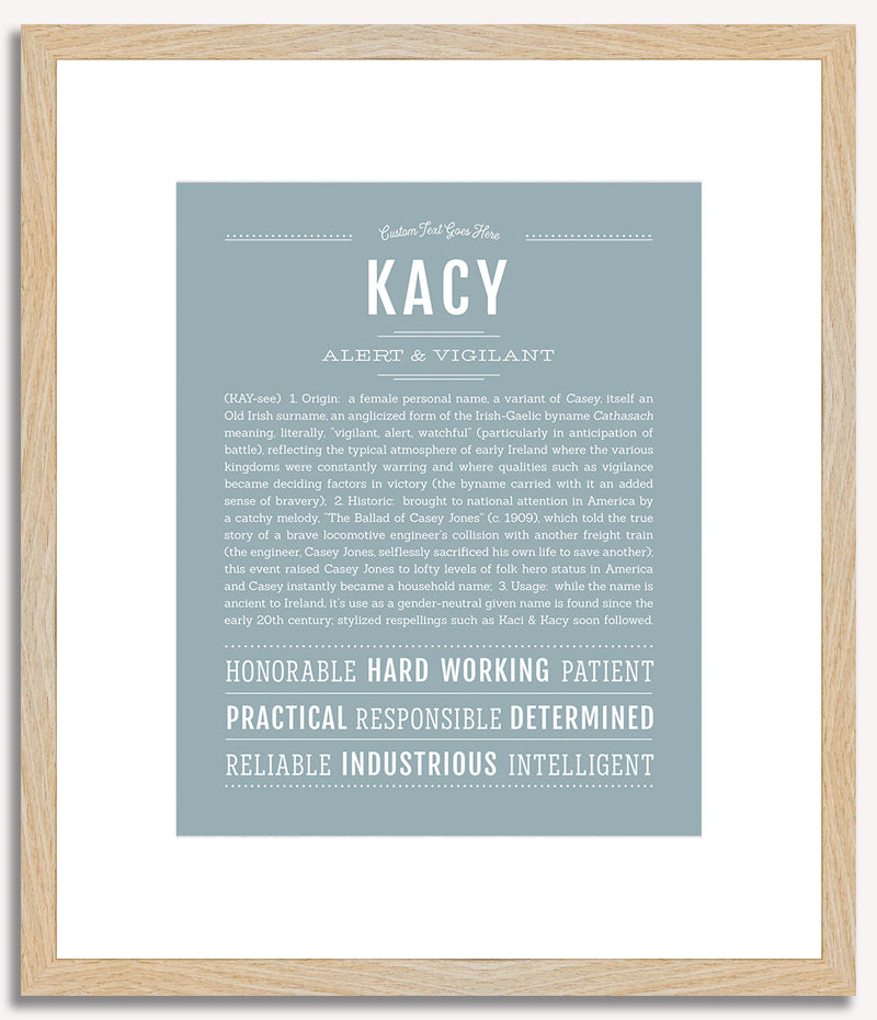 Kacy | Name Art Print