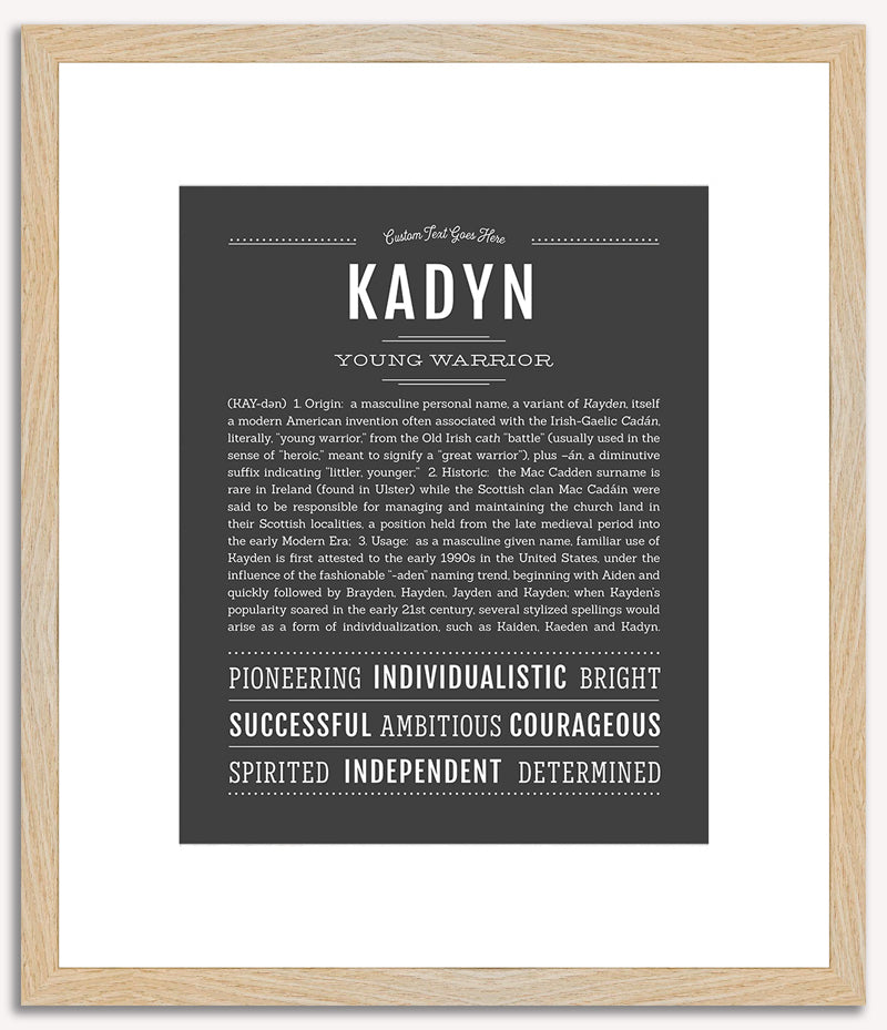 Kadyn | Name Art Print