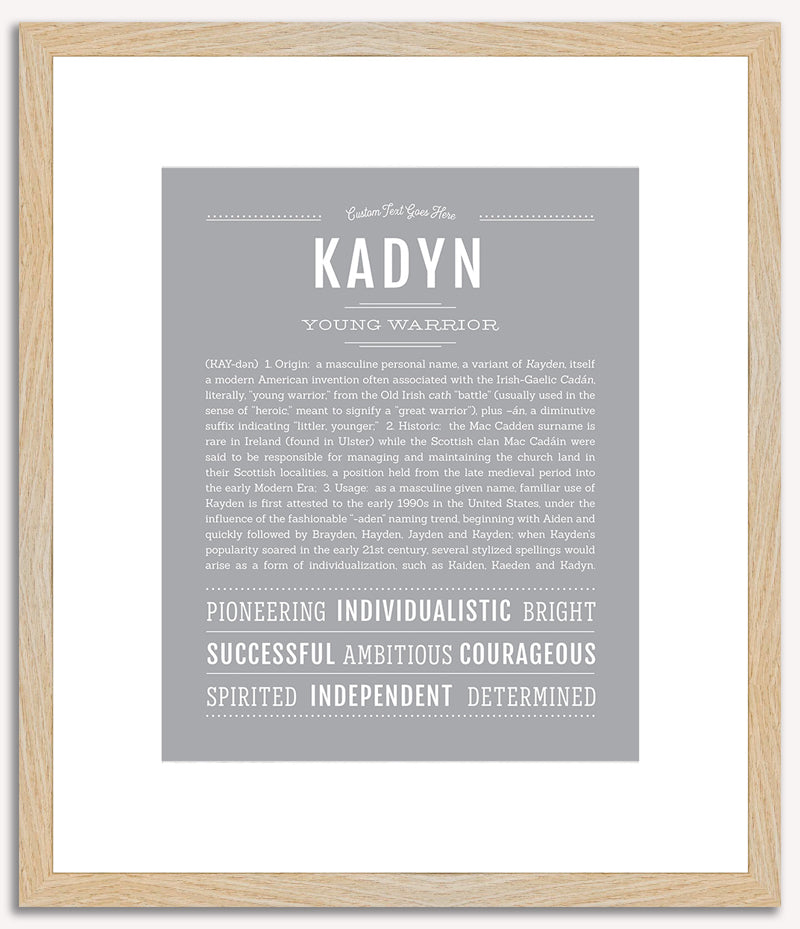 Kadyn | Name Art Print