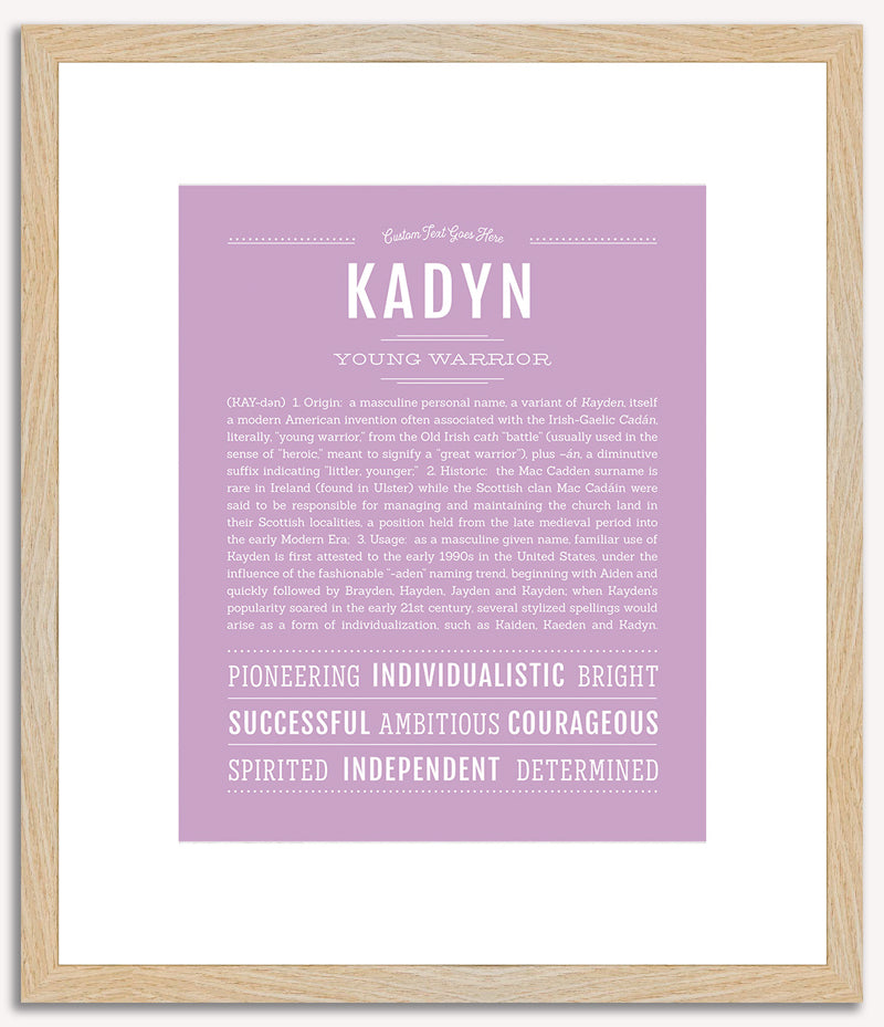 Kadyn | Name Art Print